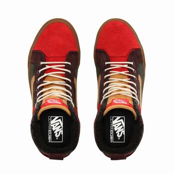 Panske Kotnikove Tenisky Vans SK8-Hi 46 MTE DX Poinsettia/Forest Night VA10GWTJF